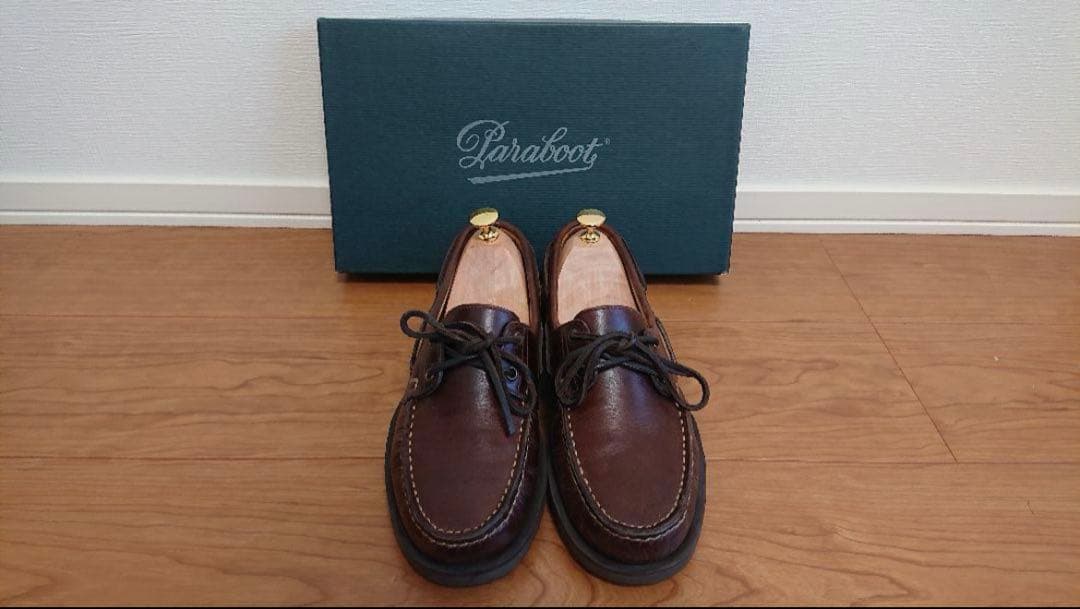 Paraboot ブラウン デッキシューズ MALO 6.5