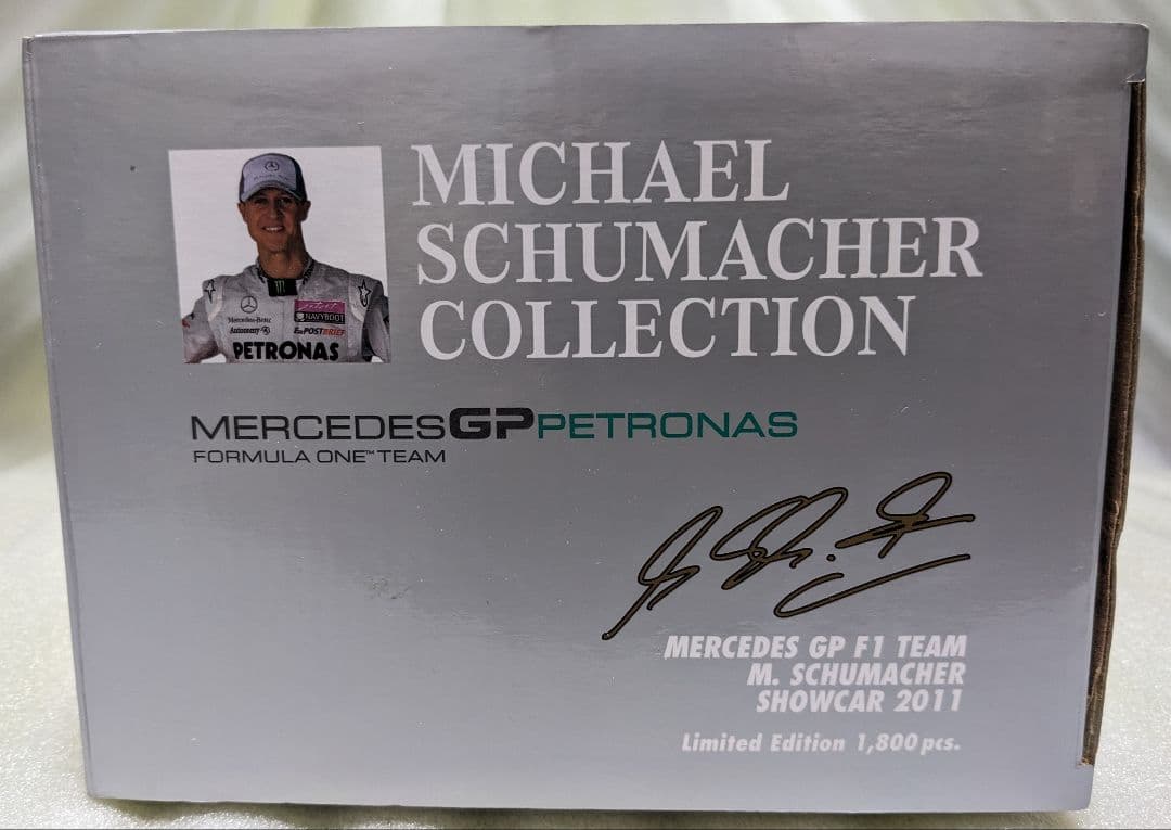 ミニカー MINICHAMPS M.SCHUMACHER SHOWCAR 2011
