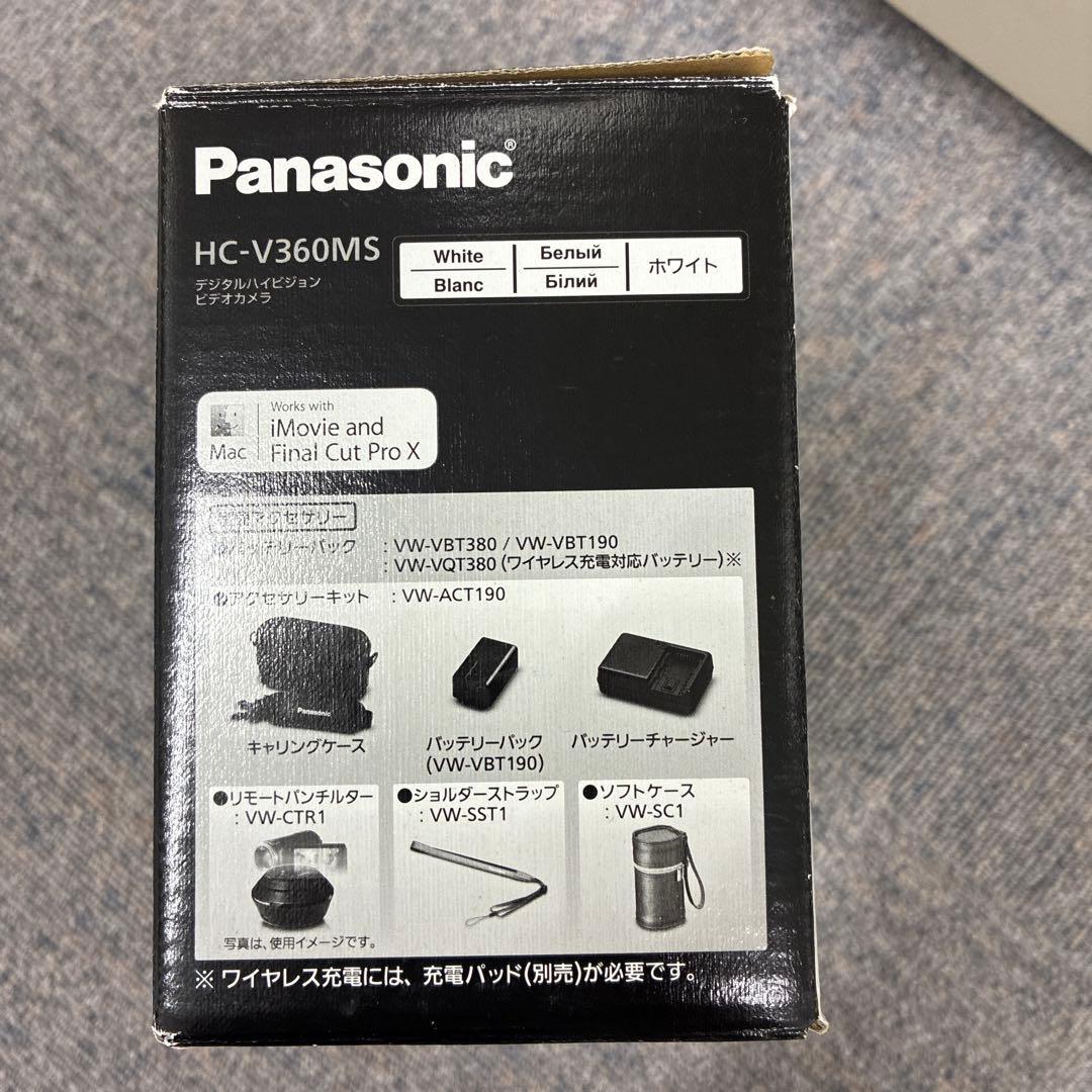 Panasonic HC-V360MS ビデオカメラ 本体