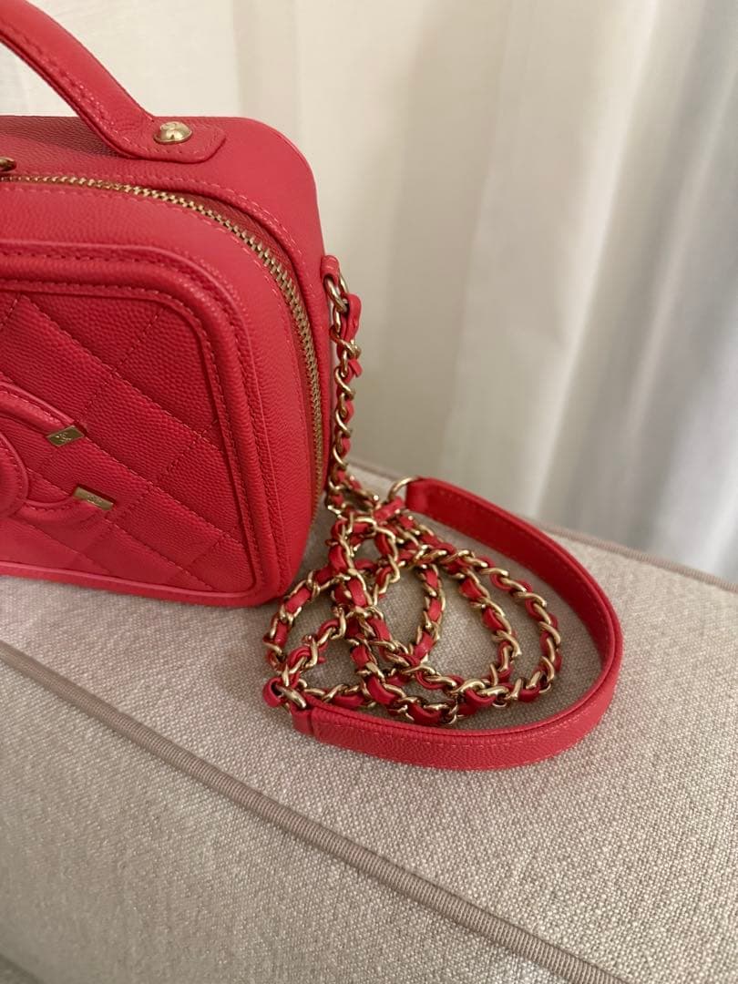 希少✨️CHANEL バニティショルダーバッグ ピンク