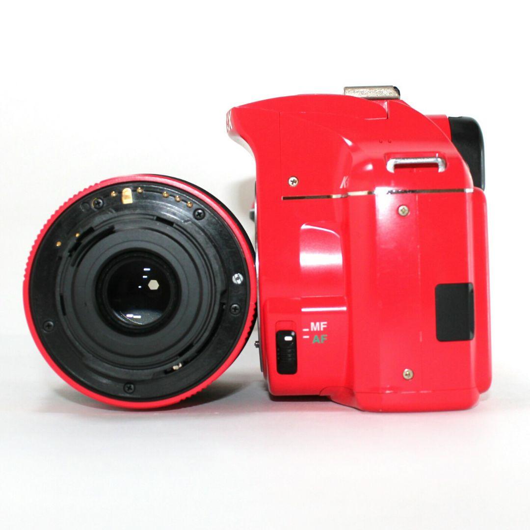 PENTAX K-x デジタル一眼レフカメラ レッド iPhone転送✨完動品✨