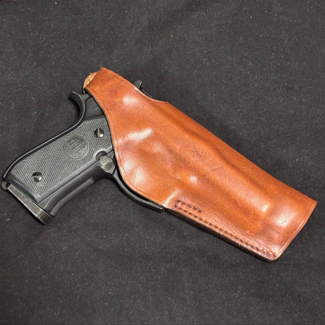 整備済 ベレッタM92F用 革製 ヒップホルスター