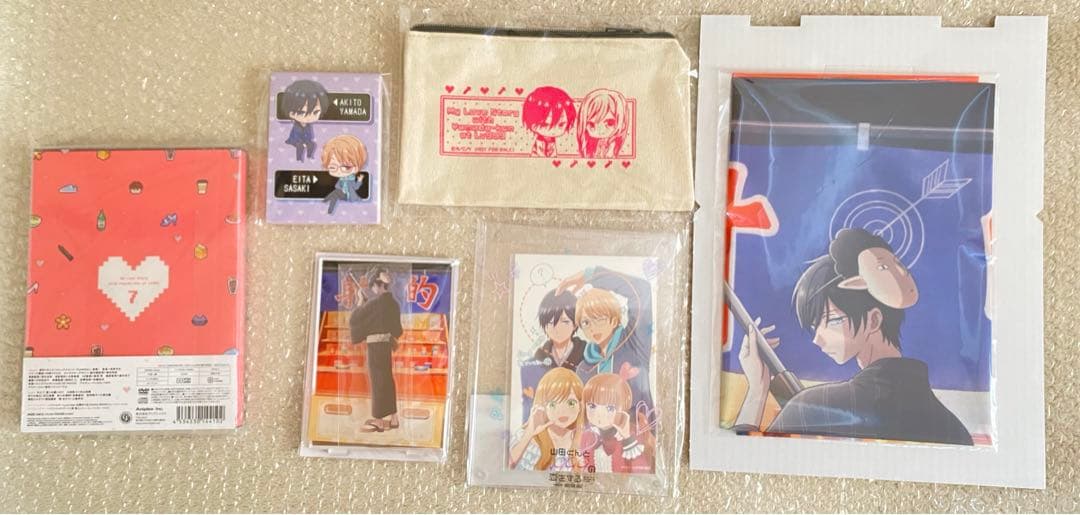山田くんとLv999の恋をする DVD vol.1〜7 アニメイト 特典付き