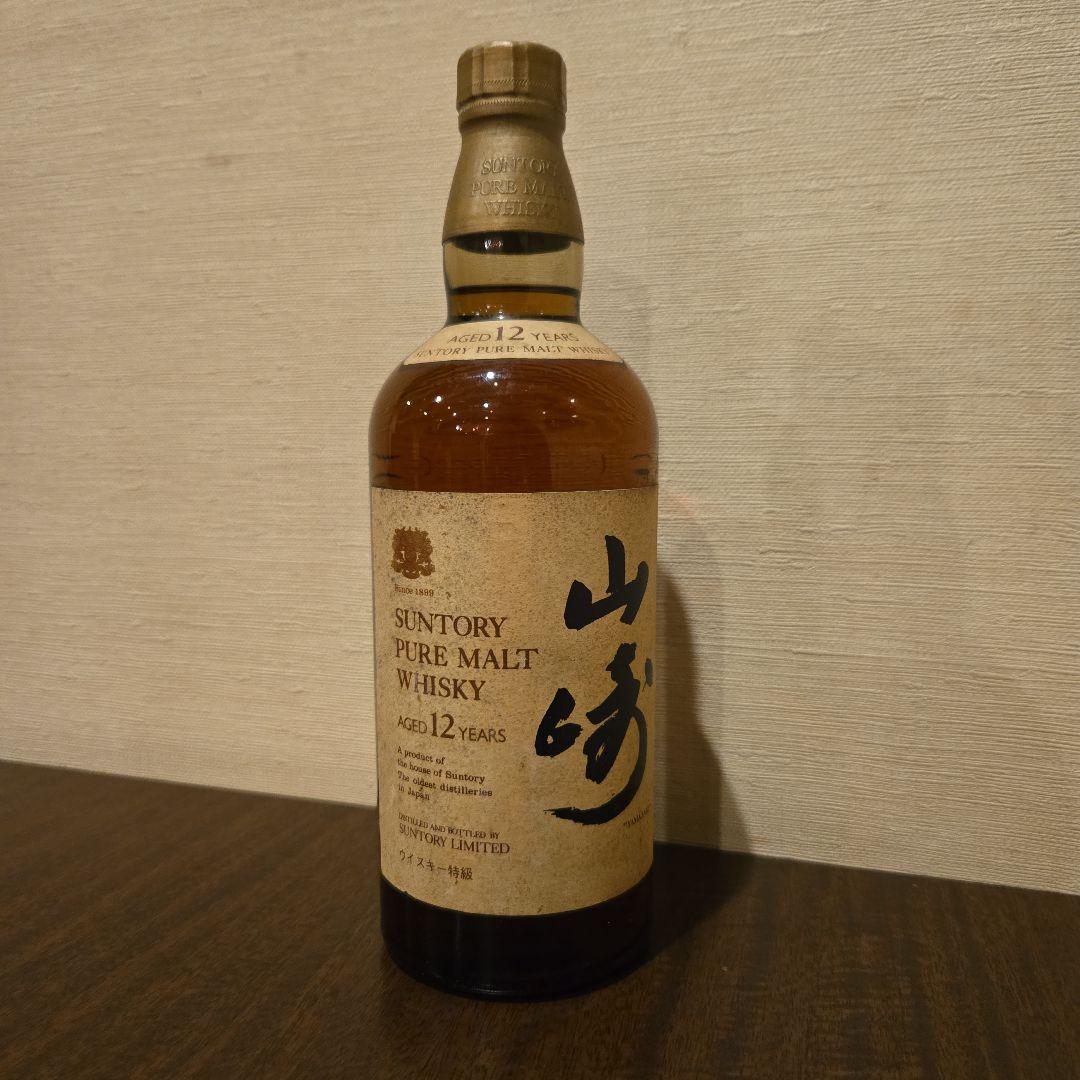 山崎 12年 特級 ピュアモルトウイスキー 760ml