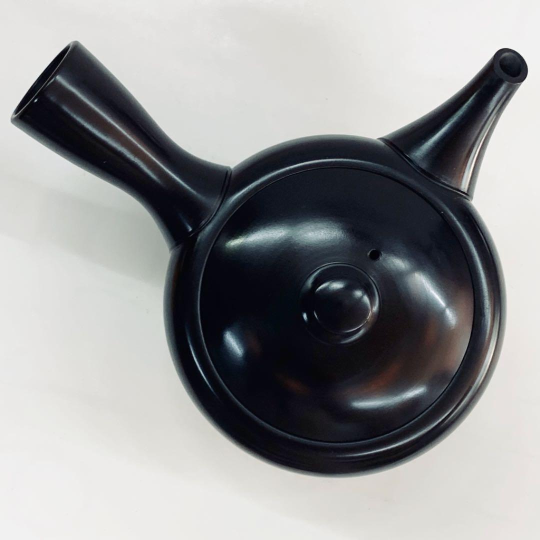 【茶注27 黒泥　瓶子型　研ぎ出し】榊原賢治　共箱