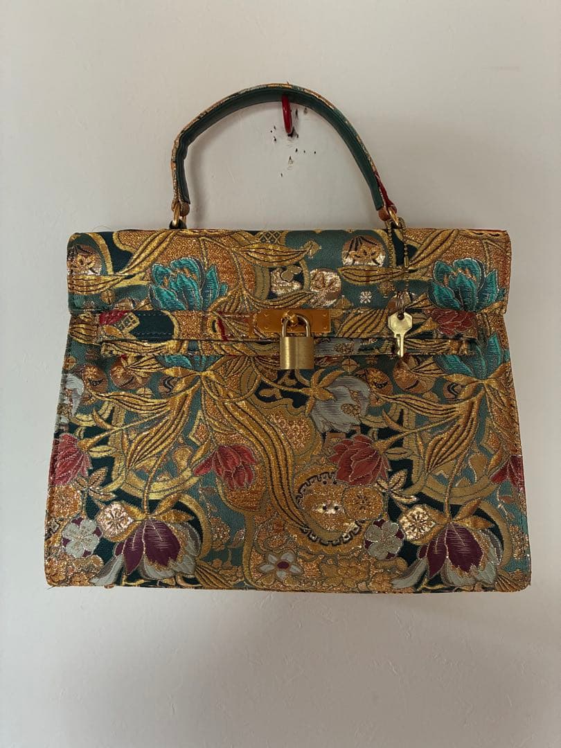 帯リメイク ハンドバッグ 和装 洋装兼用