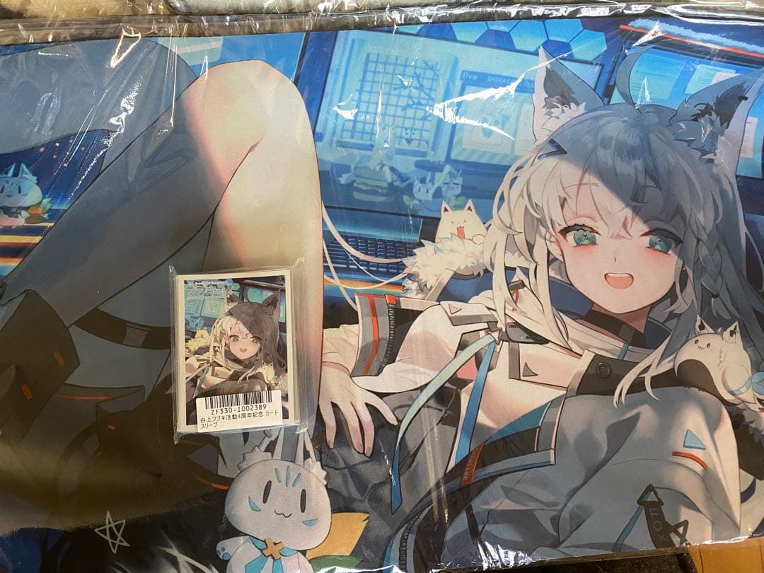 白上フブキ活動4周年記念スリーブプレイマット　　セット