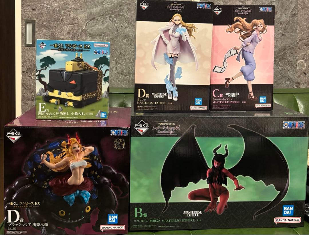 ワンピース 一番くじ　フィギュア5点セット