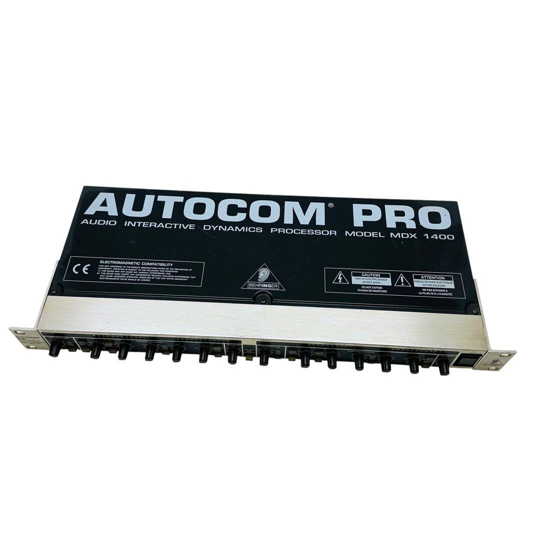 Behringer ベリンガー オーディオコンプレッサー　MDX 1400