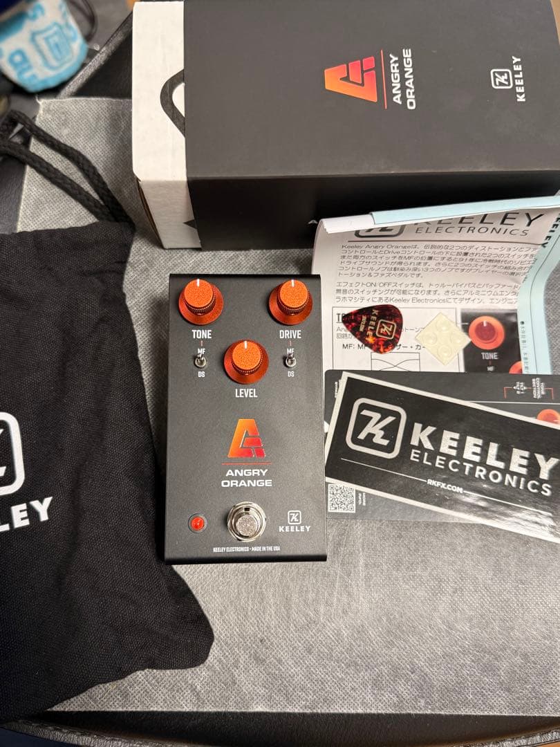 Keeley Angry Orange ディストーション・ファズ