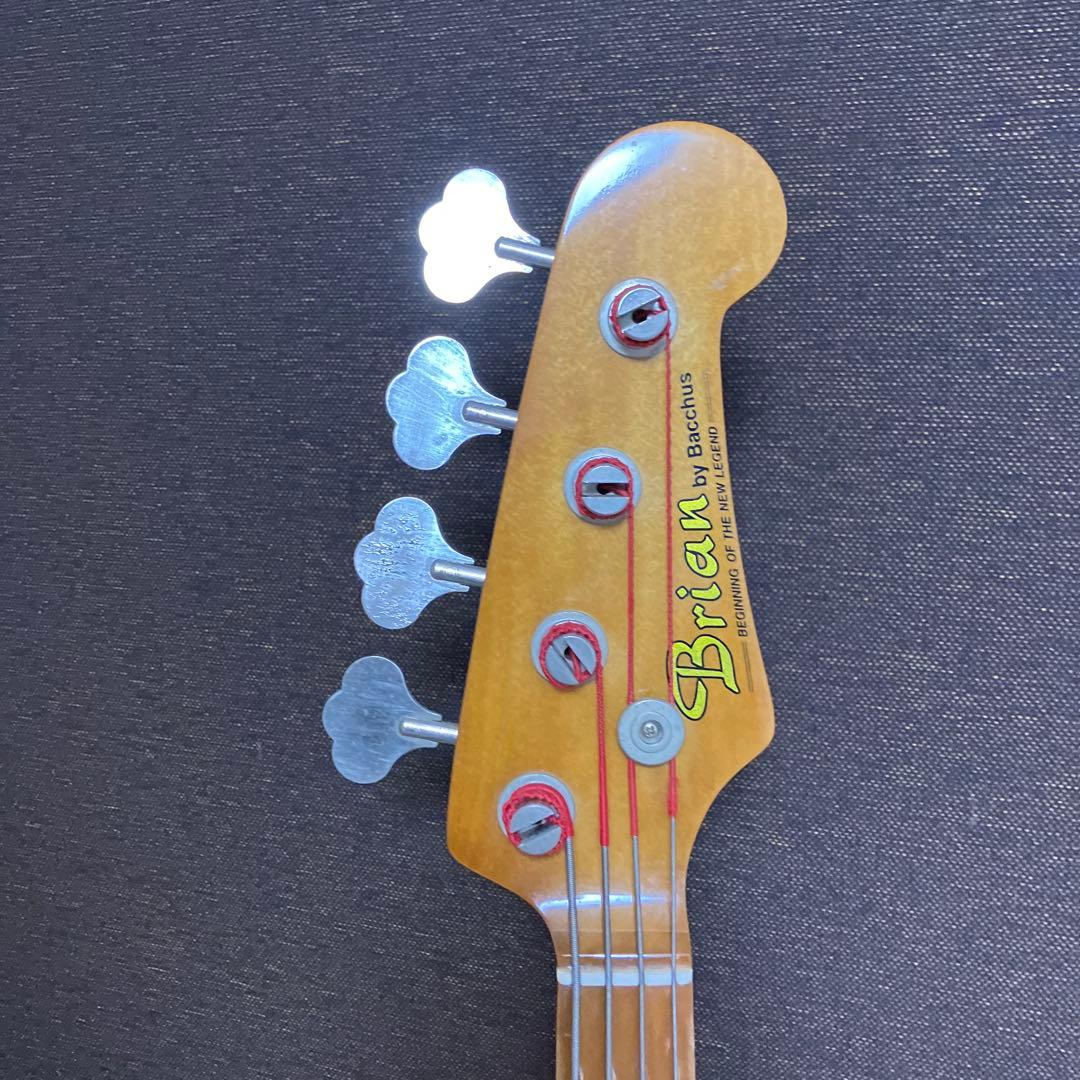 Brian by Bacchus BJB-380 ジャズベ　音出OK　美中古品
