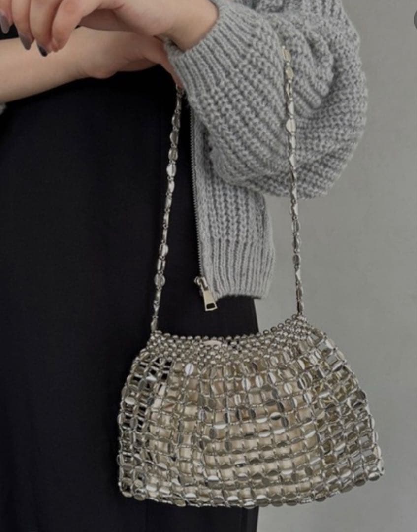 【LEJA】ドットチュールフラワースパンコールIラインドレスワンピース