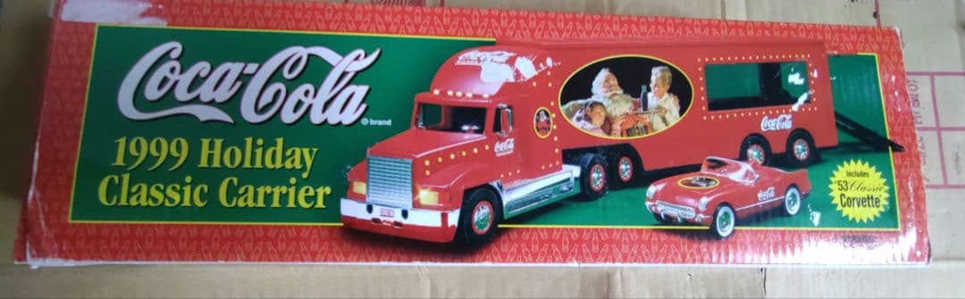コカコーラ　クリスマス　トラック　1999 ホリデークラシック　モデルカー　レア