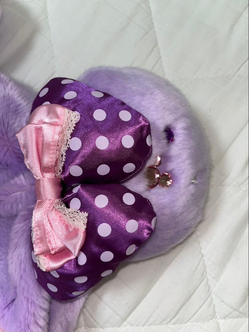 ディズニー 被り物 ミニー ピンク ムラサキ ファンキャップ