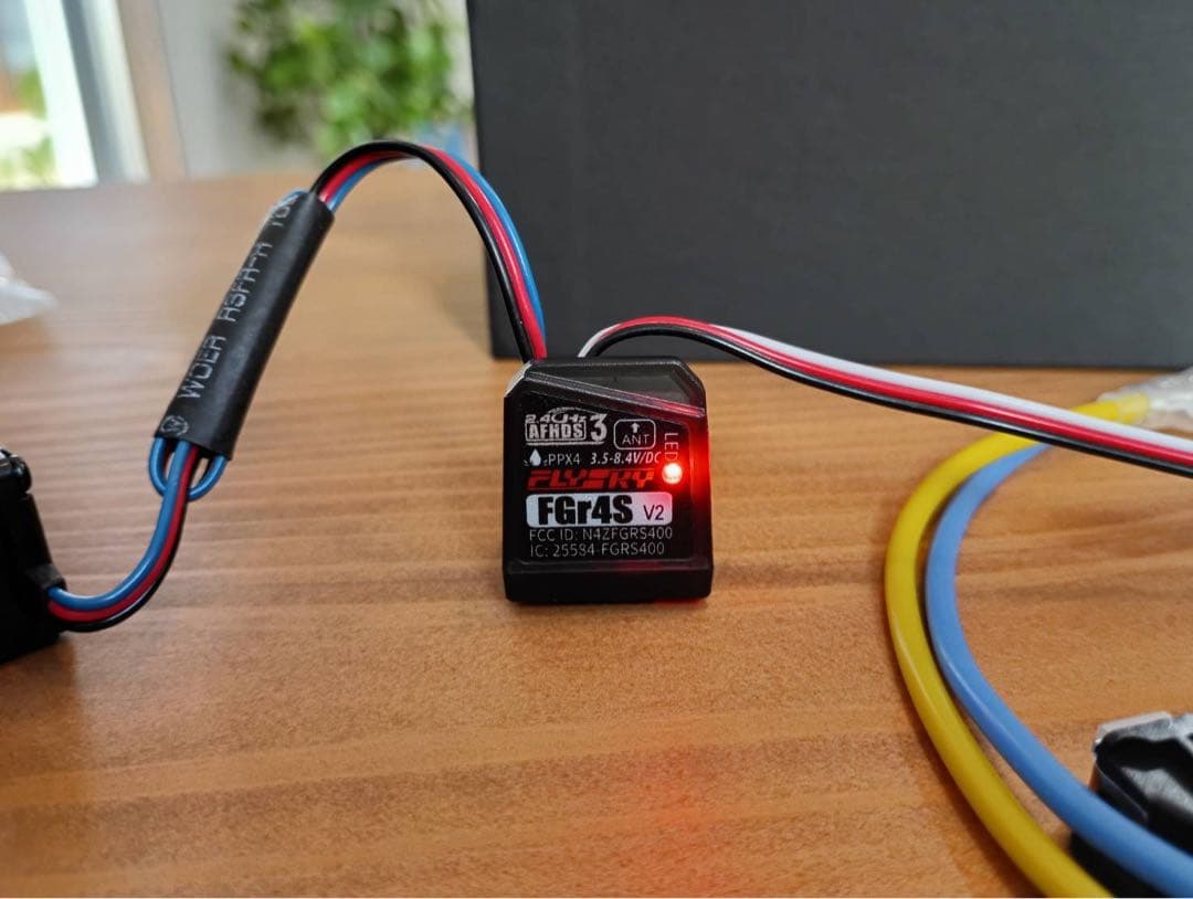 京商 Flysky Noble NB4 送受信機セット 電圧テレメトリー付き