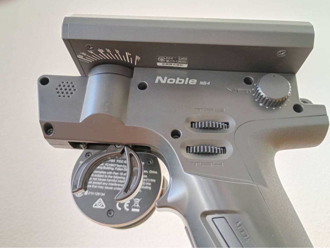 京商 Flysky Noble NB4 送受信機セット 電圧テレメトリー付き