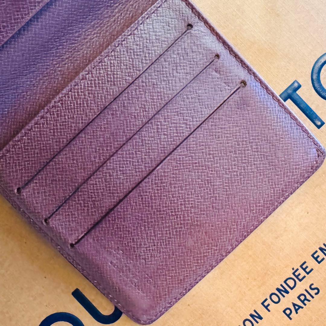 LOUIS VUITTON モノグラム ポルトビエ カルトブルー 折り財布 美品