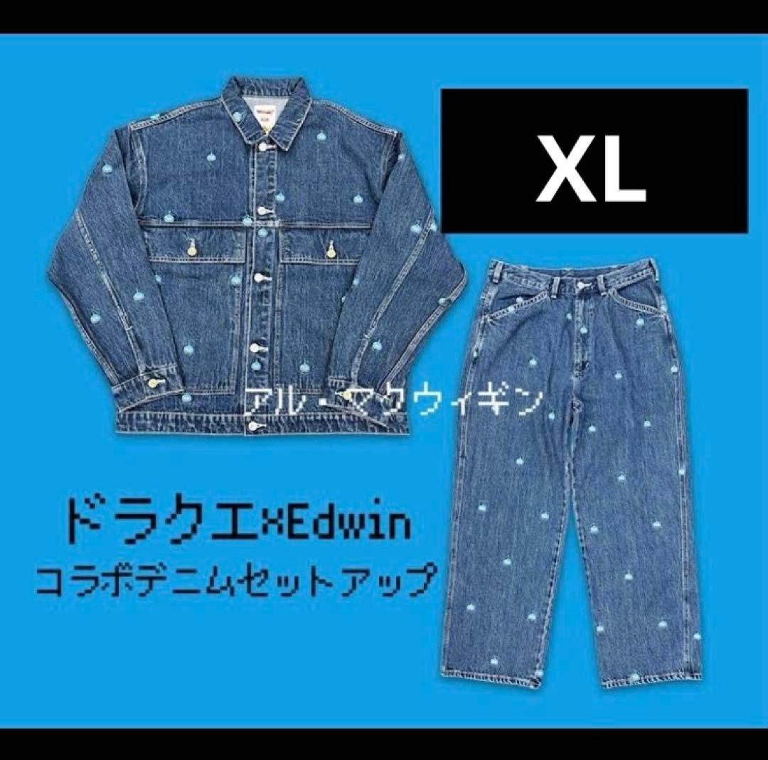 XLサイズ ドラクエ×エドウィン コラボ デニム セットアップ/アウトレット限定