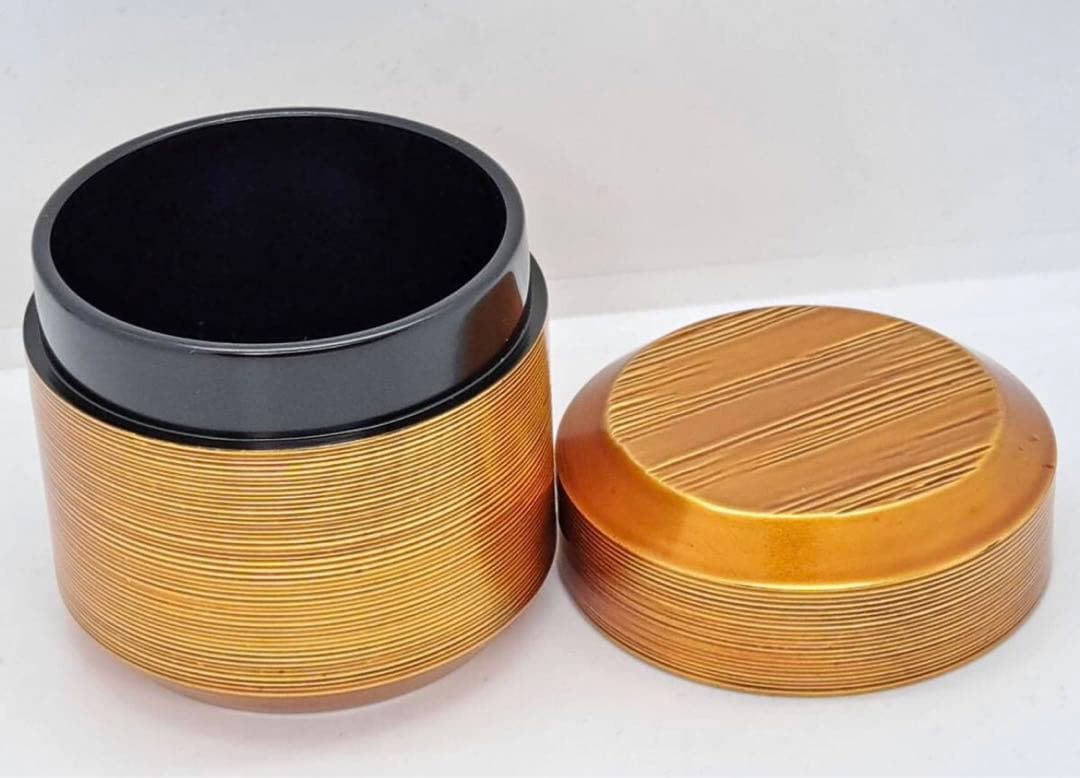 木具師 橋村萬象 白檀塗 棗 共箱 茶道具 真作保証