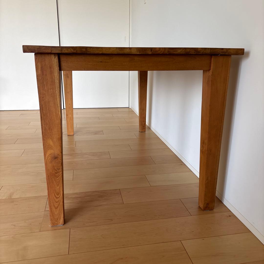 無垢材チーク・ダイニングテーブル （KNOLL）