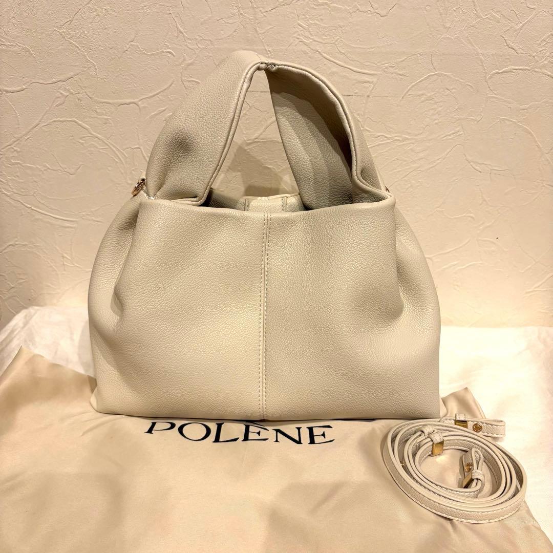 Polène ポレーヌ Numéro Neuf チョーク ホワイト バッグ