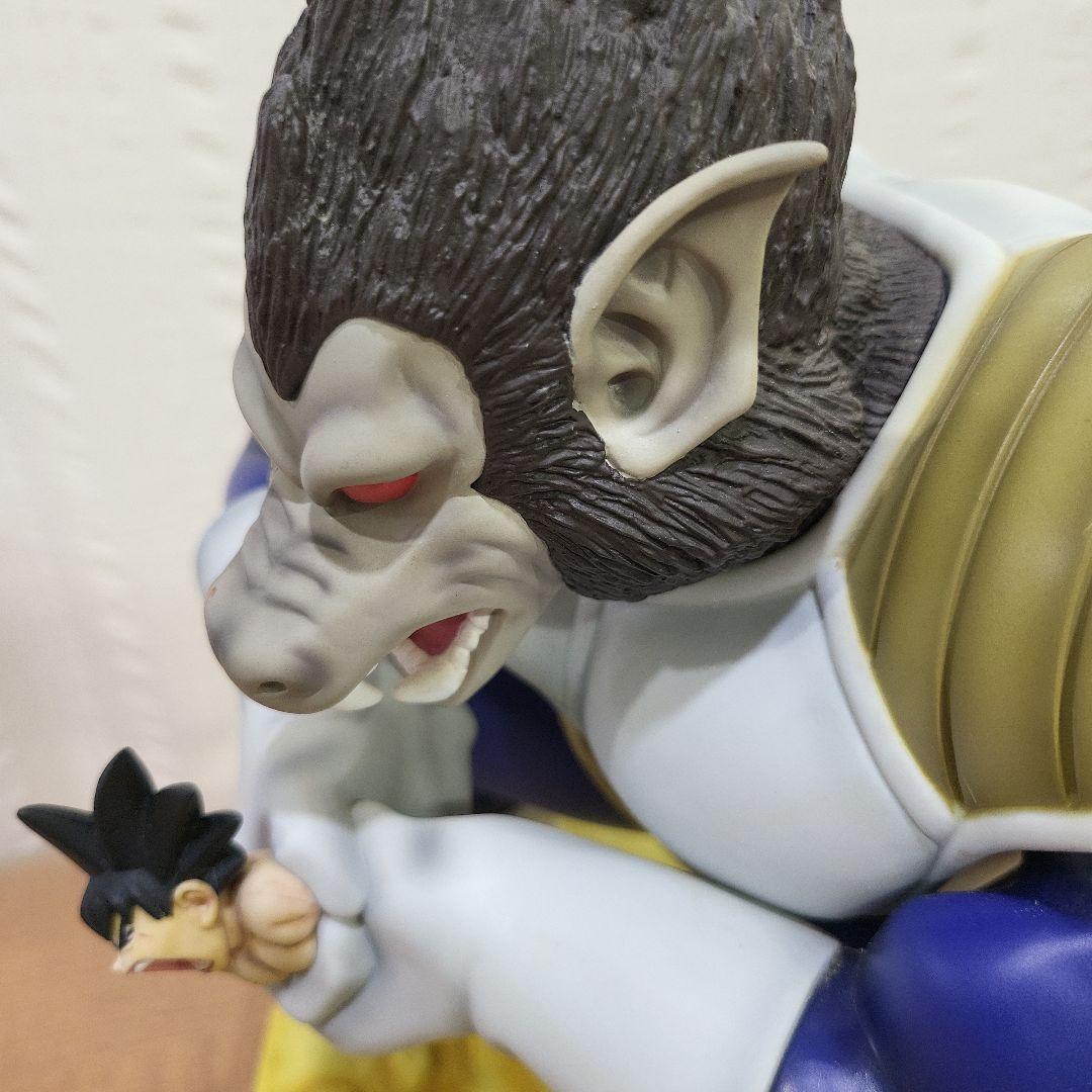 ドラゴンボール ジオラマモデル　大猿ベジータ　シッポ斬りVer