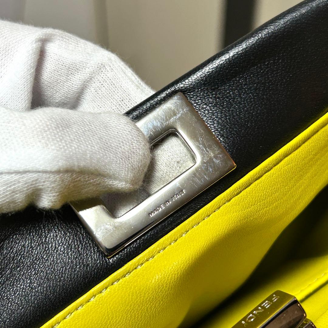 【激レア】FENDI ピーカブー ミニ 装飾 2wayショルダーバッグ 限定生産