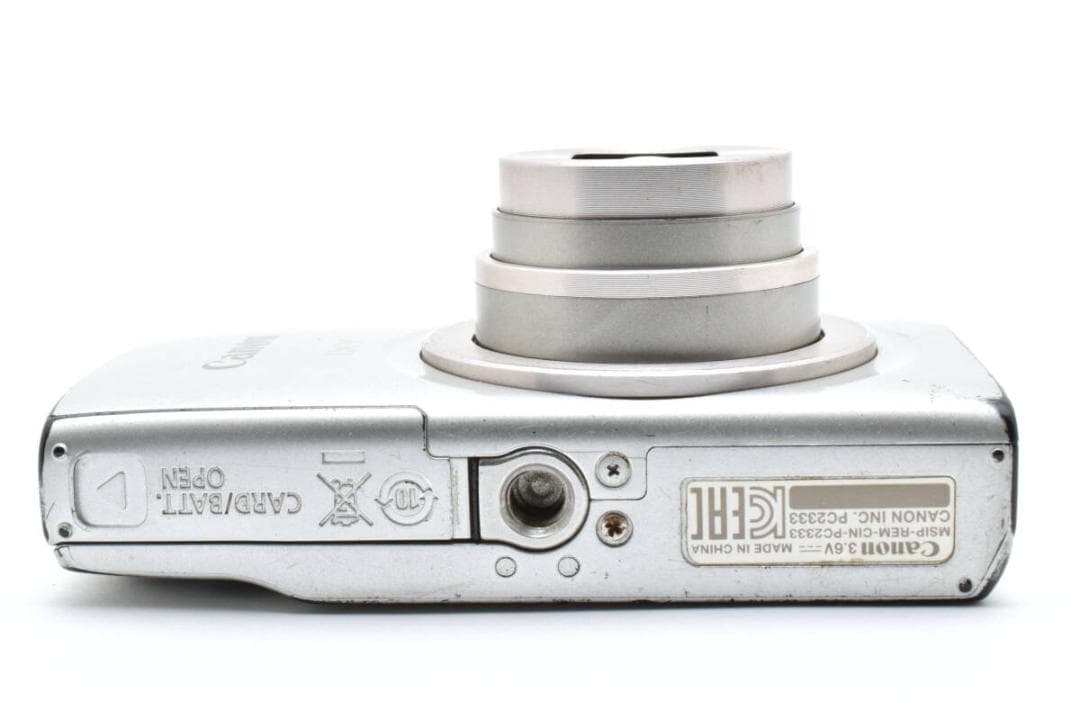 キヤノン Canon IXY 200 コンパクトデジタルカメラ シルバー