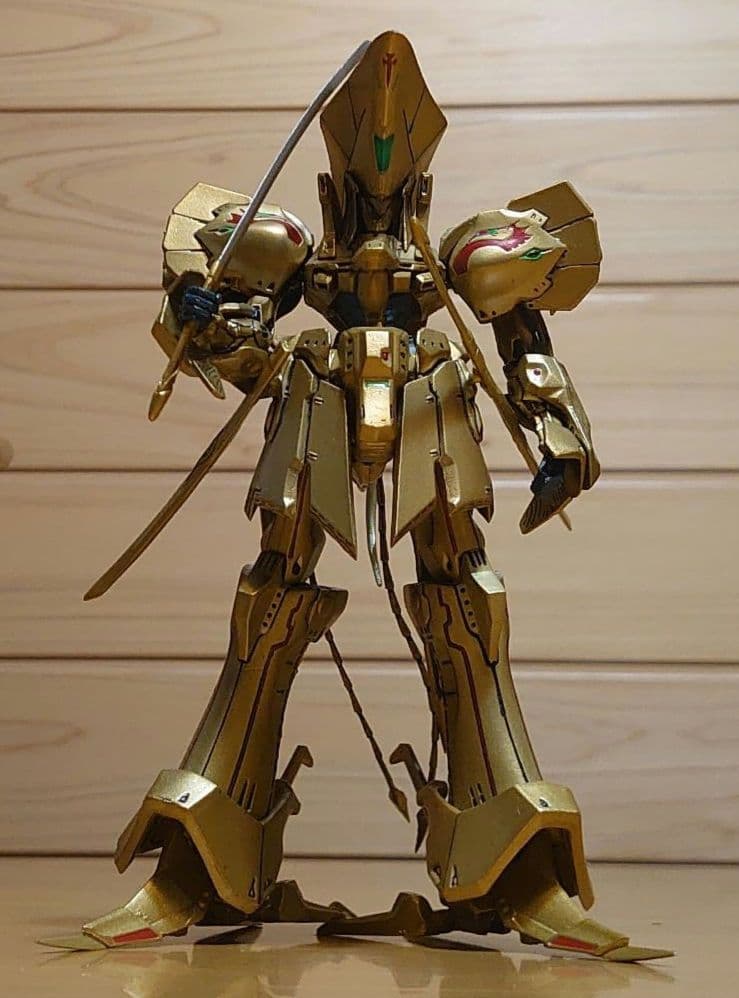 海洋堂ナイトオブゴールドKNIGHT OF GOLD 中古品 ファイブスター物語