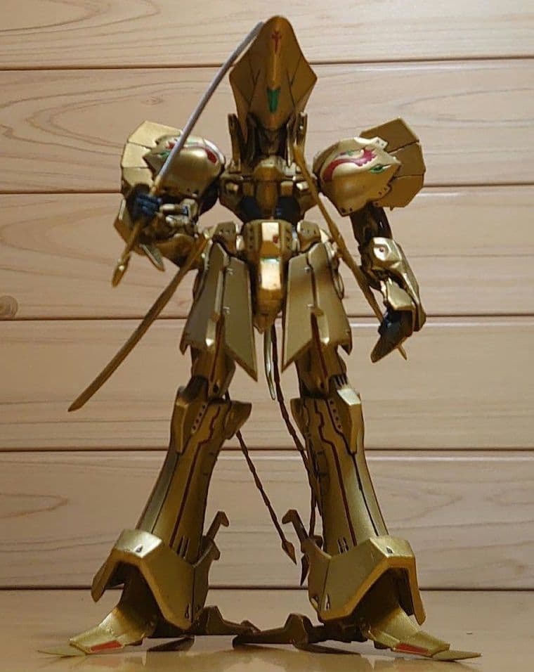 海洋堂ナイトオブゴールドKNIGHT OF GOLD 中古品 ファイブスター物語