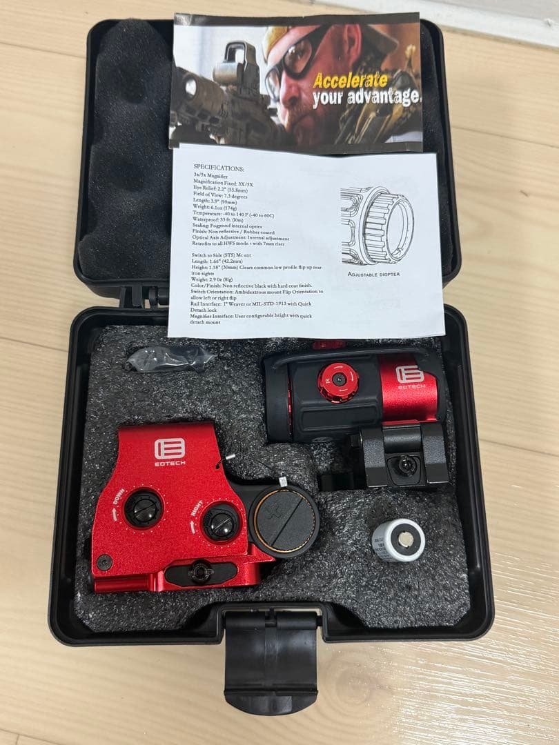 EOTech G43/G36 Magnifier レッド レプリカ