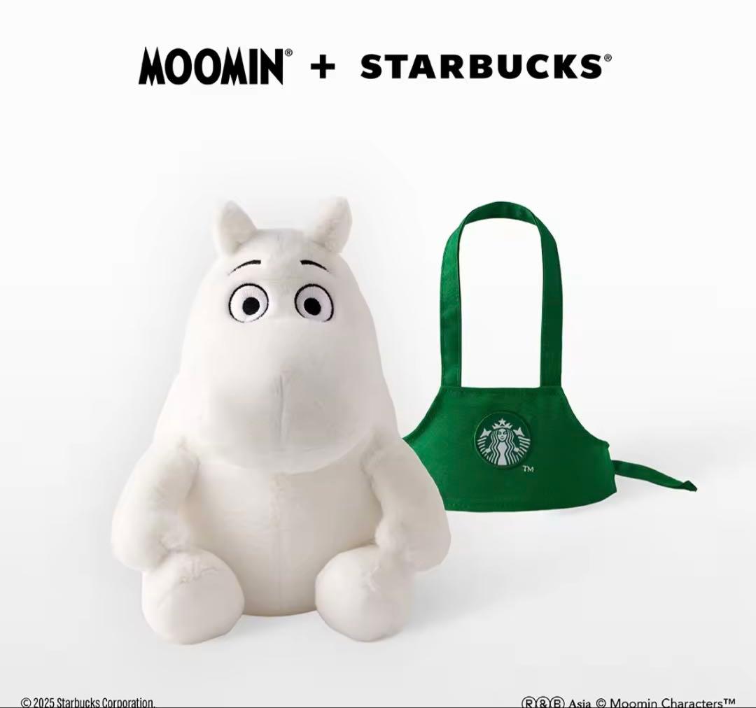 ムーミンぬいぐるみ スターバックスコラボ　タイ限定　80周年