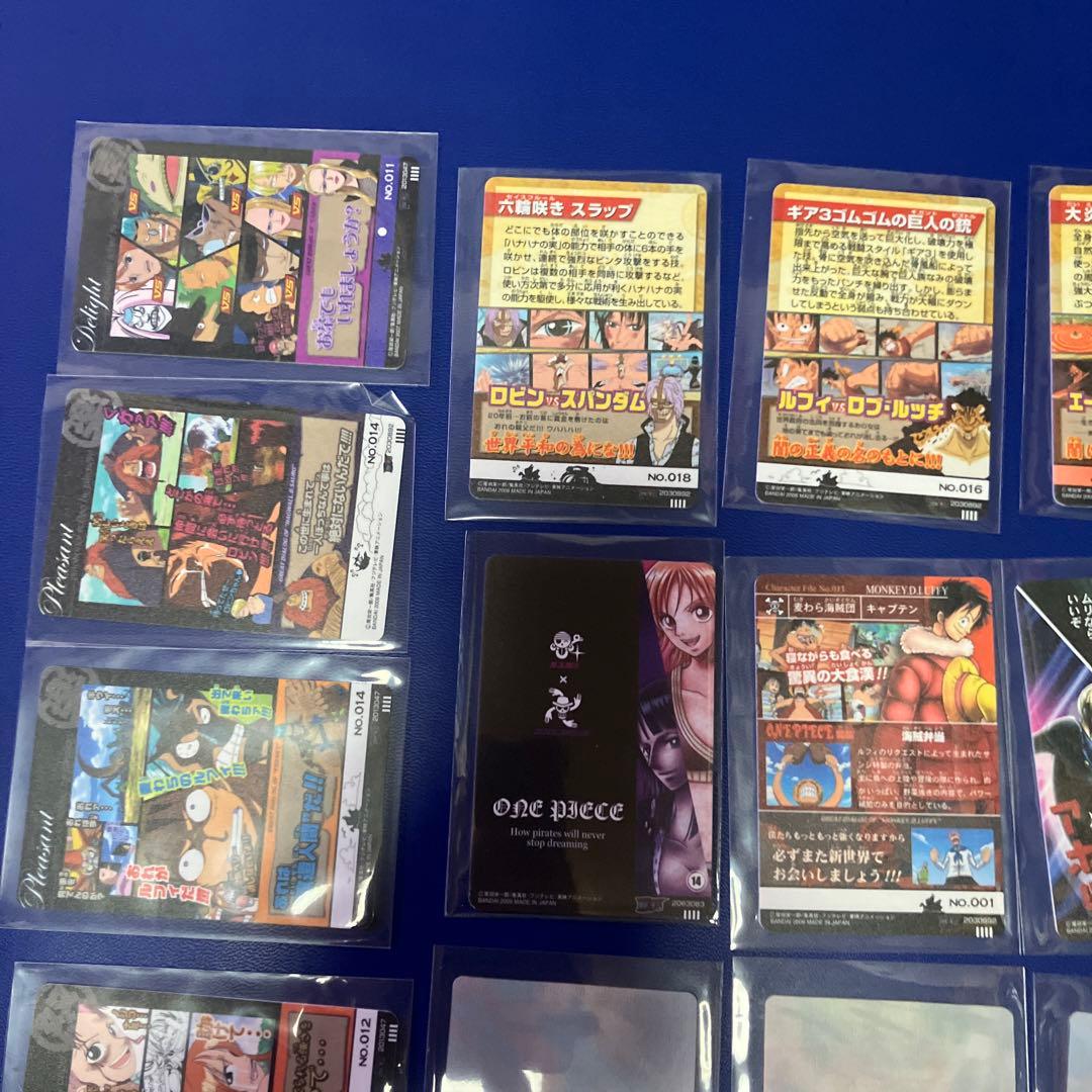 ワンピース　グミカード　34枚セット
