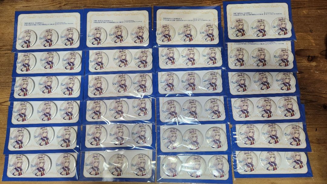 ウマ娘　オグリキャップ　缶バッジ　72個