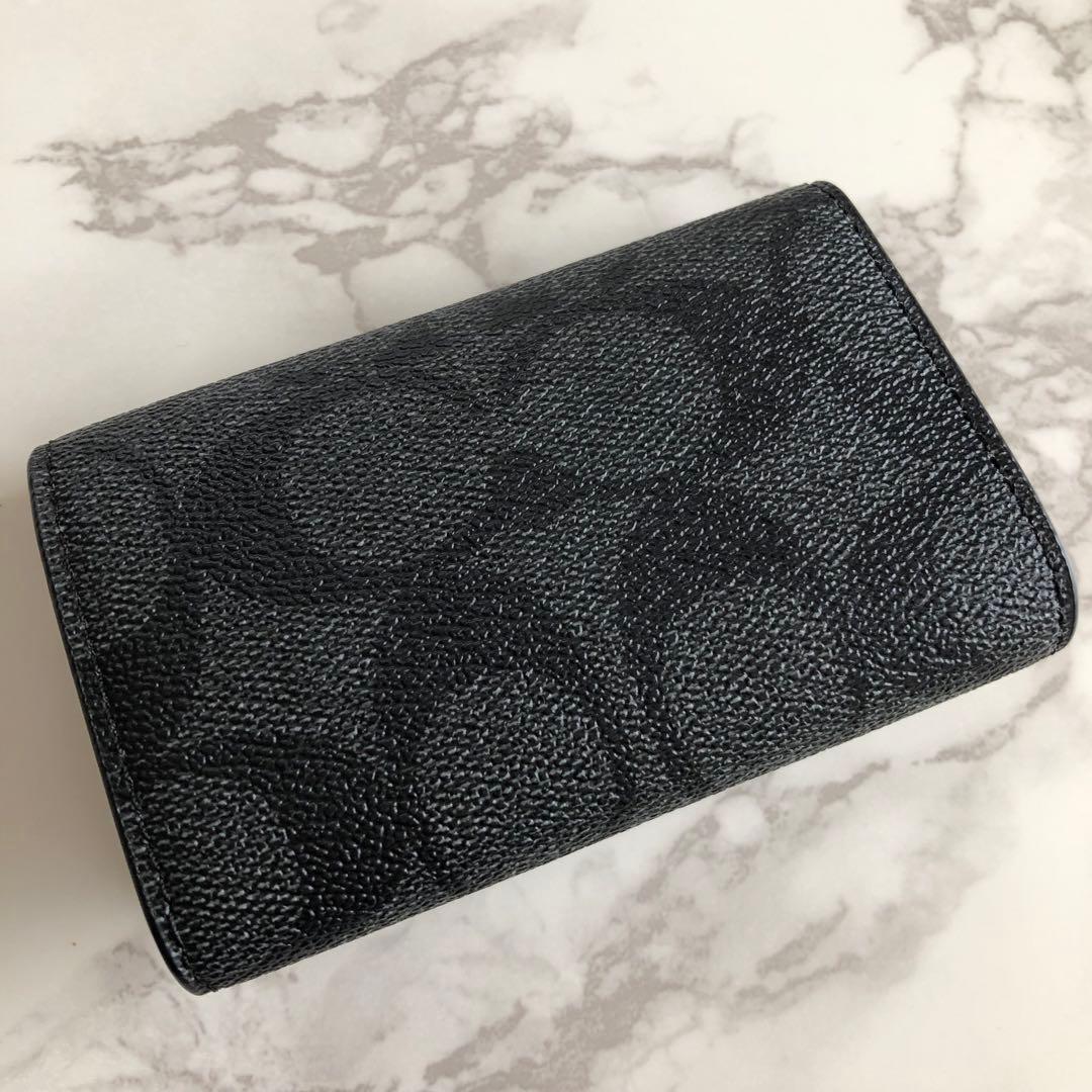 新品未使用 コーチ COACH キーケース メンズ シグネチャー