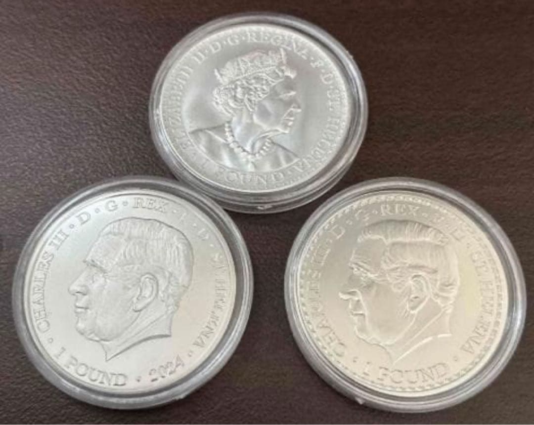 【最高級の輝き】2022-2024 セントヘレナ ウナとライオン　銀貨 3枚