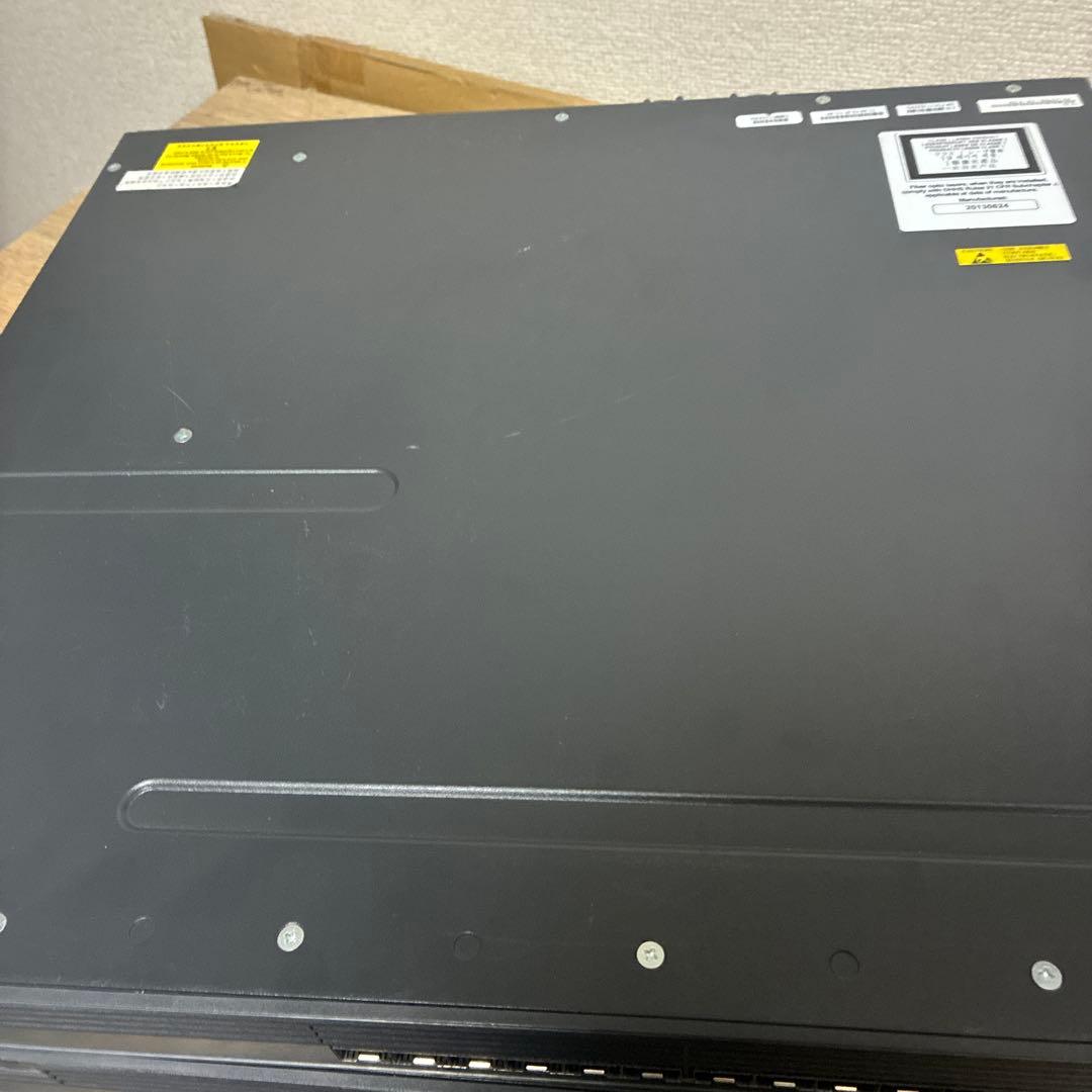 Cisco WS-C3750X-12S-S × 2台セット
