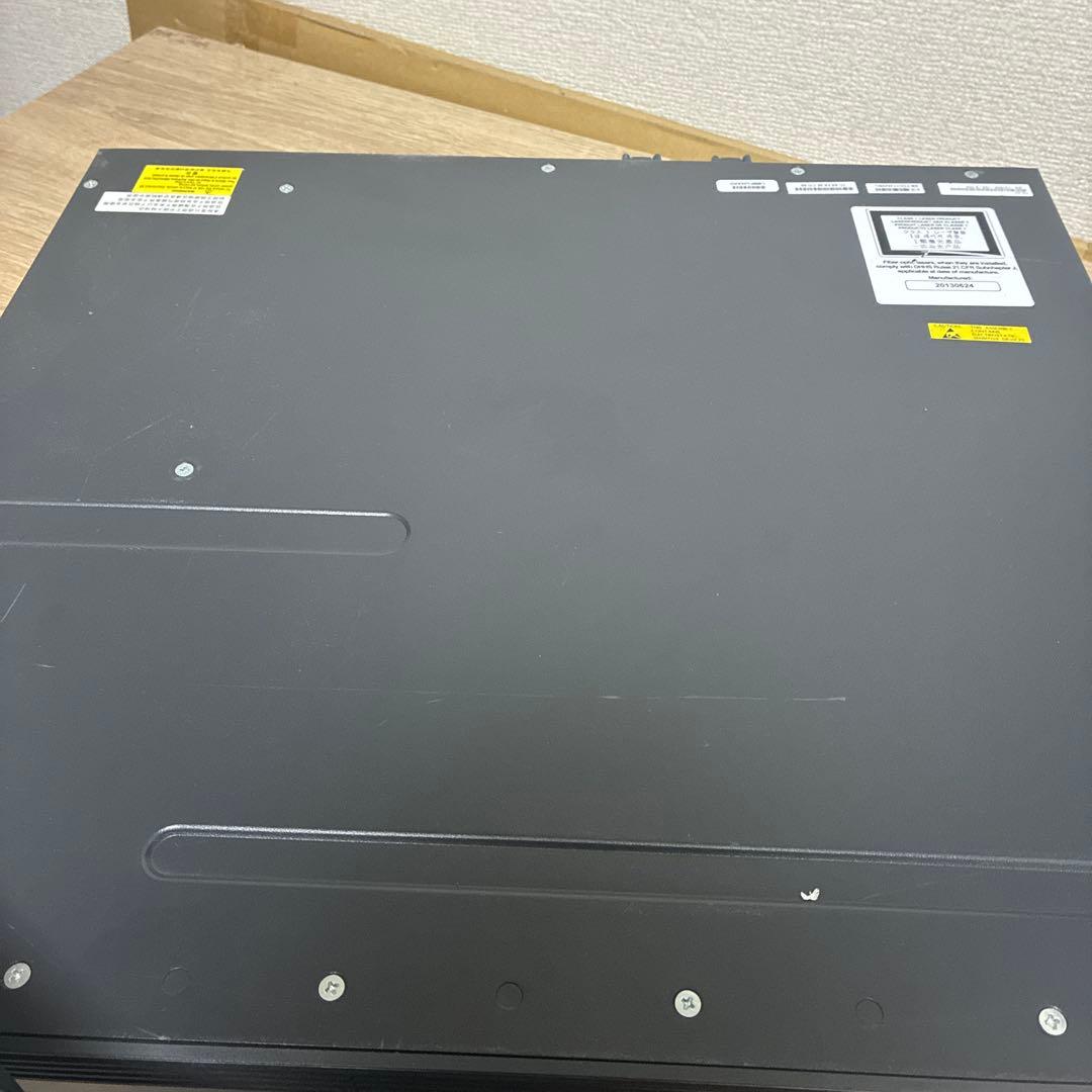 Cisco WS-C3750X-12S-S × 2台セット
