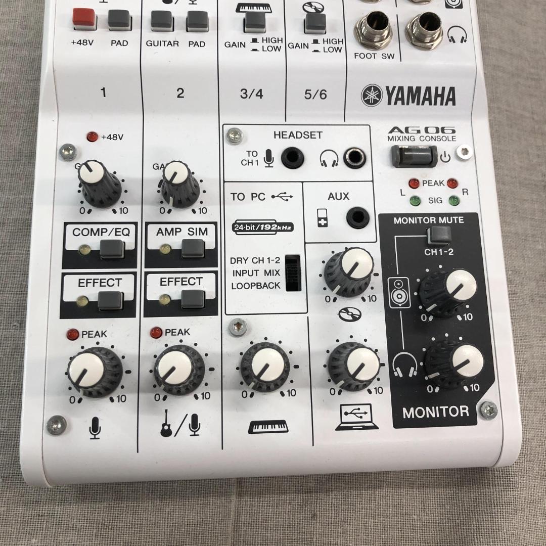 h*n様 YAMAHA AG06 ウェブキャスティングミキサー (ヤマハ)