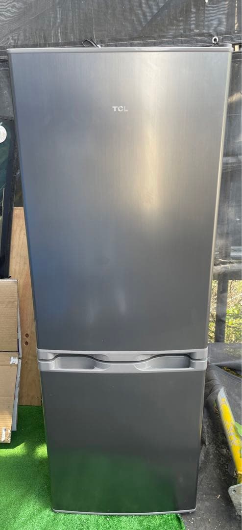 TCL 冷凍庫 シルバー 縦型