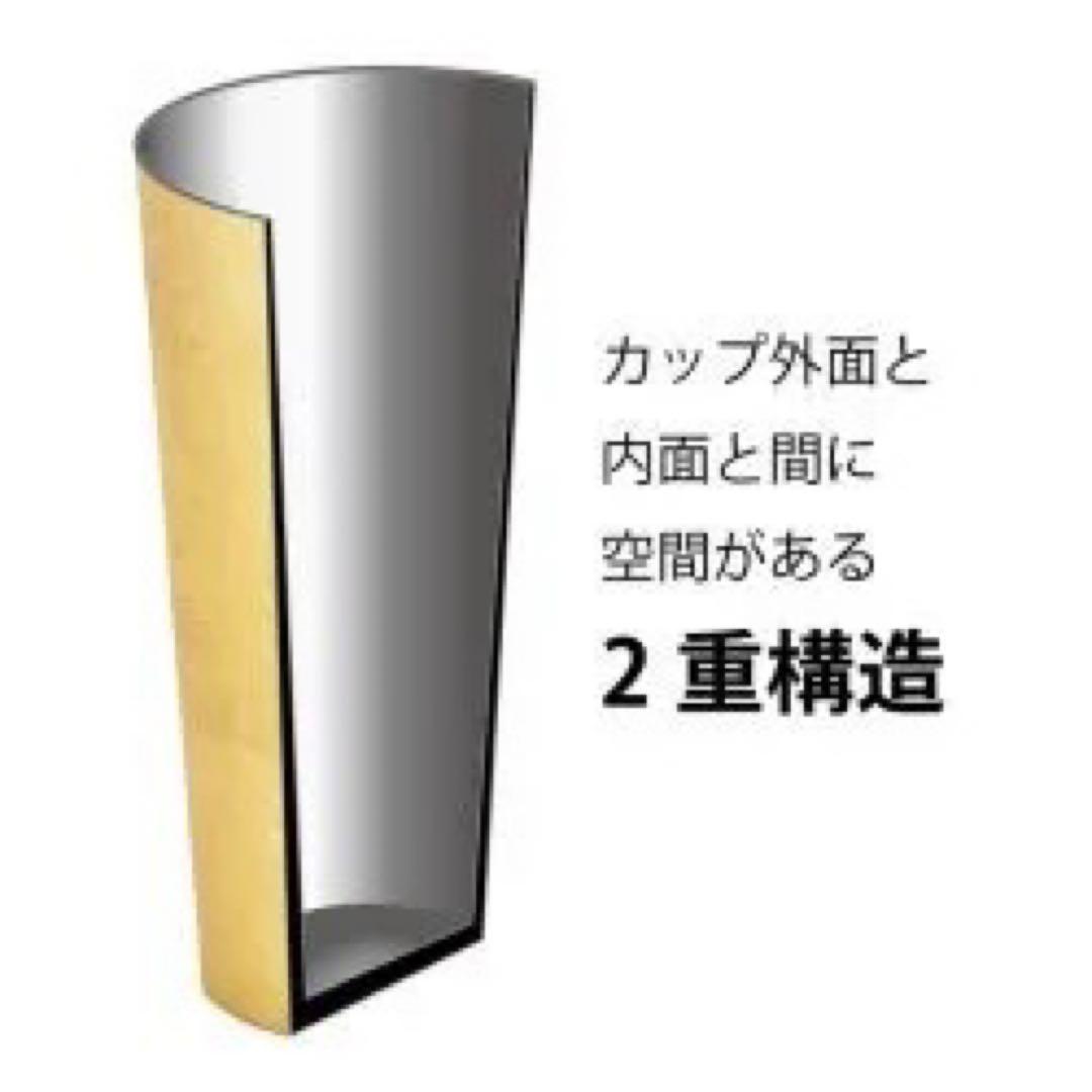 漆磨シーマ箔衣2重ピルスナーカップ(桐箱＆越前和紙コースター付)SCW-P801