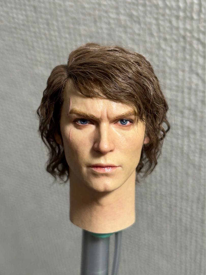 1/6 カスタム植毛ヘッド　スター・ウォーズ　アナキン スカイウォーカー
