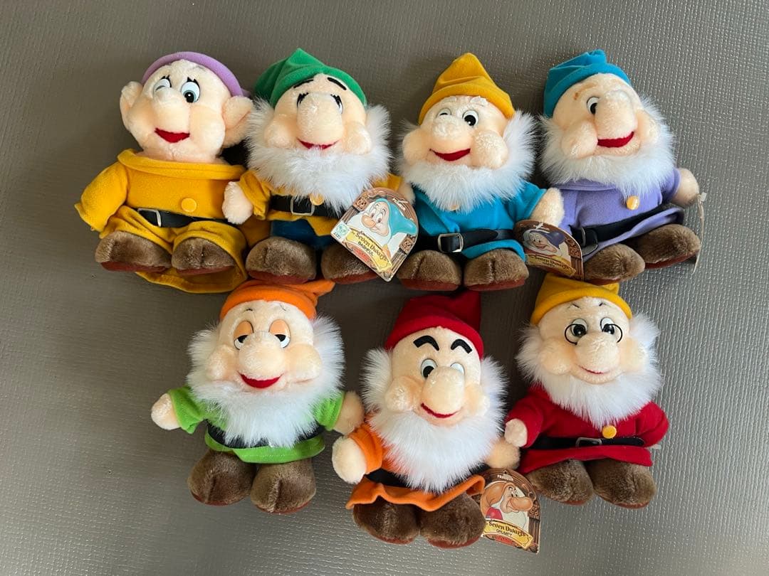 七人の小人 ぬいぐるみ 7体セット