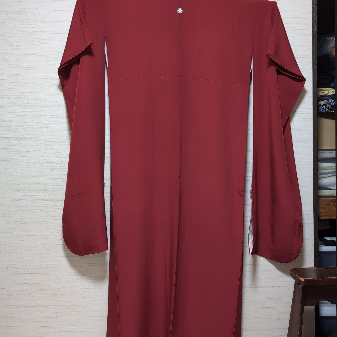 振り袖赤無地仕立て上がり