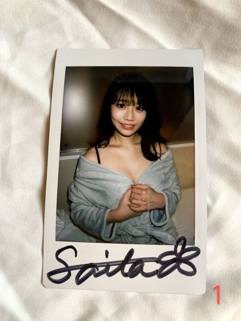saika kawakita 河北彩花 河北彩伽 チェキ 直筆サイン入り
