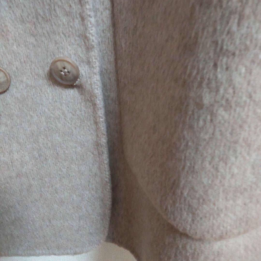 ラビッシュゲート ウールショートコートベージュ