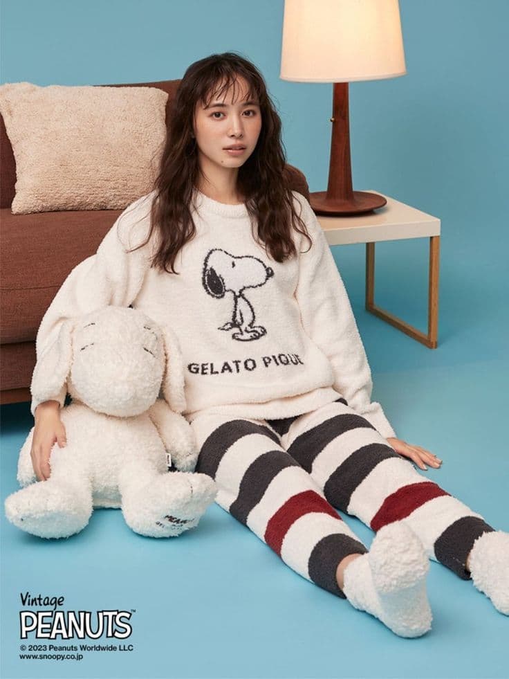 ★ジェラートピケ　スヌーピー　ルームウェアセット★