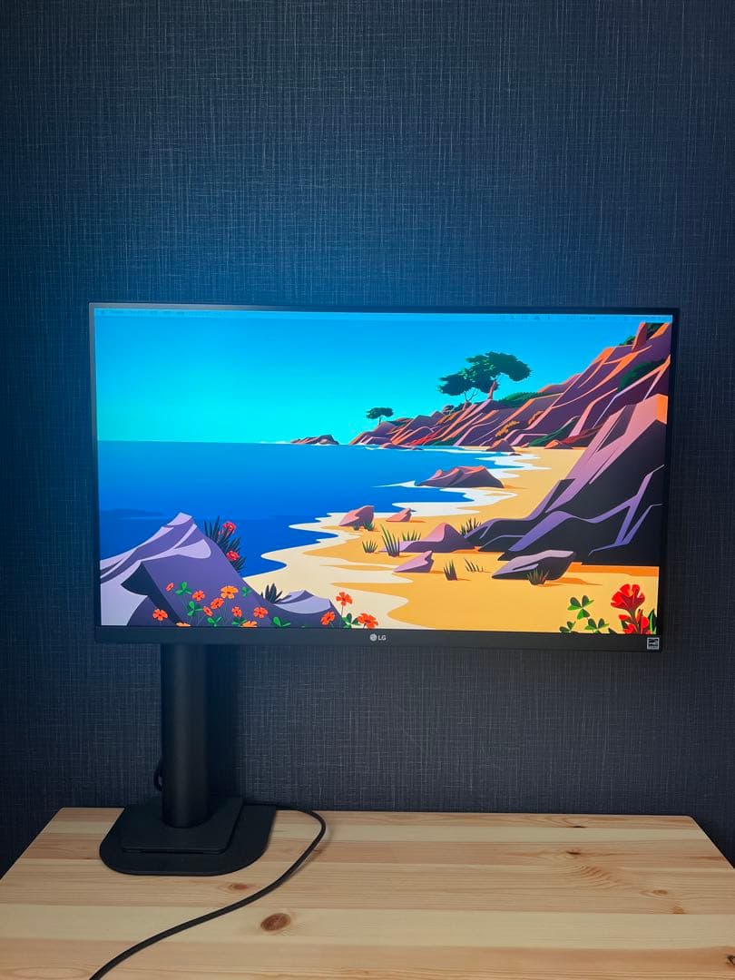 LG エルゴノミクススタンド4Kモニター ディスプレイ 27UN880-B