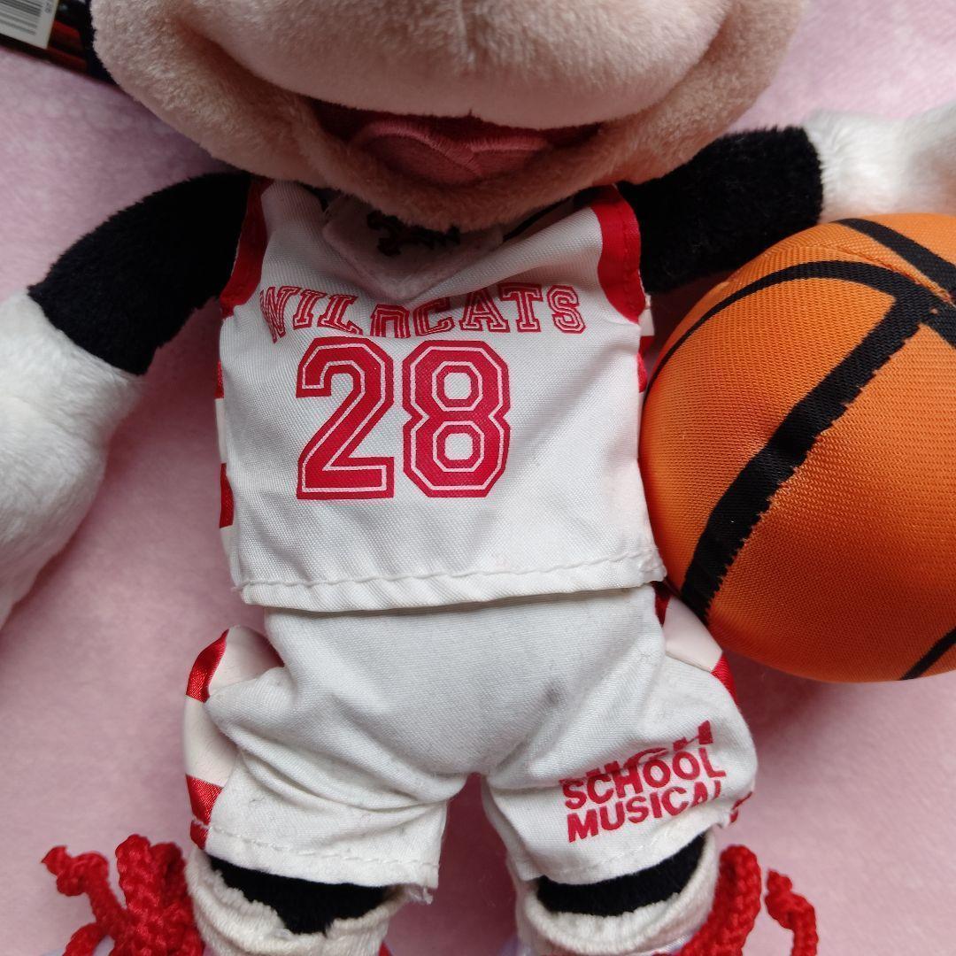 ハイスクールミュージカル ミッキー ミニー　ぬいぐるみ　バスケットボール
