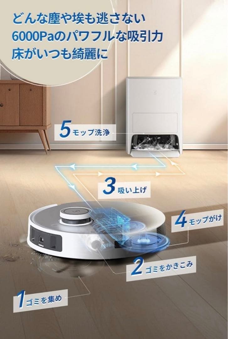 【新品・未使用品】ECOVACS DEEBOT T20 ロボット掃除機